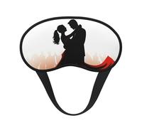 Masque de sommeil pour les yeux pour homme et femme, doux et confortable, masque de sommeil occultant pour voyage, yoga, sieste, travail, bal, danse