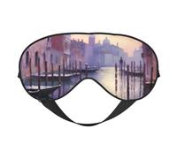 Masque de sommeil pour les yeux Venise River avec sangle réglable