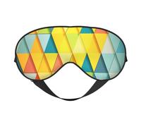 Masque de sommeil pour toutes les occasions avec sangle réglable double face, parfait pour les quarts de travail et les voyages