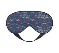 Masque de sommeil pour vélo - Doux - Réglable - Pour le repos et les voyages