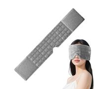 Masque de sommeil - Protection des yeux de nuit - Masque de sommeil bloquant la lumière avec flanelle douce et design respirant - Protection des yeux douce pour la peau pour homme et femme - Idéal
