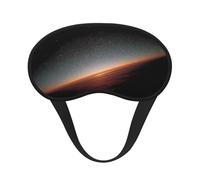 Masque de sommeil Radiant Dawn, doux et respirant, bande élastique, convient pour les voyages et le camping.