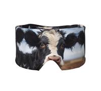 Masque de sommeil réglable pour les yeux et cache-oreilles, bandeau unisexe pour dormir sur le côté (68,1 x 10,9 cm), couverture confortable pour l'intérieur et l'extérieur, le voyage, le yoga