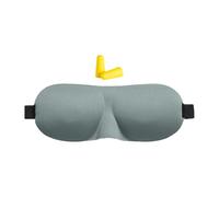 Masque de sommeil respirant à obscurcissement total - Cache-yeux 3D pour avec blocage de la lumière | Pour voyage, avion, yoga, , relaxation, repos bureau
