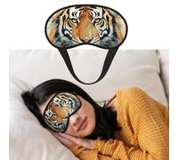 Masque de sommeil respirant bloquant la lumière - Masque de nuit doux et confortable pour homme et femme - Masque pour la sieste à la maison