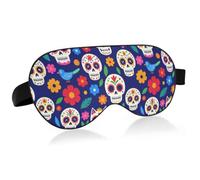 Masque de sommeil respirant pour les yeux d'oiseau Taille unique pour | Bande élastique en mélange d'élasthanne bloquant la lumière Bandeau pour les yeux relaxation intérieure quotidienne Dia De