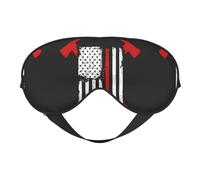 Masque de sommeil réversible avec imprimé drapeau américain - Idéal pour le camping, la méditation et les quarts de travail - Ajustement parfait - Pas de fuite de lumière