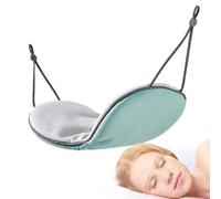 Masque de sommeil réversible - Masque de sommeil doux et respirant avec ajustement réglable - Aide au sommeil confortable double face pour hommes, femmes et filles - Accessoire relaxant pour les
