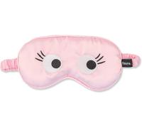 Masque De Sommeil Rose Avec Design \U201cyeux"". Accessoire Doux Et Confortable Pour La Nuit,Muni D`Un Élastique Souple. Idéal Pour Voyages,Cadeaux Originaux. 20 X 10 Cm.