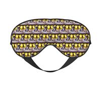 Masque de sommeil souple réversible pour la méditation et le voyage Motif chien Chihuahua Unisexe