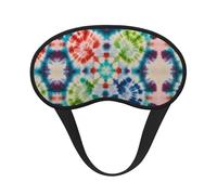 Masque de sommeil ultra-doux et doux pour dormir, voyager, travailler par quarts et méditer - Masque de sommeil bloquant la lumière Tie Dye Art