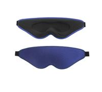 Masque de sommeil ultra doux pour le sommeil avec blocage de la lumière profilé 3D, masque de sommeil pour homme et femme, couvre-yeux confortable avec sangle réglable, pour voyage, sieste, yoga à la