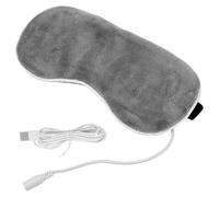 Masque de Sommeil USB Chauffant Yeux Ajustable 5 V en Polyester | Chaleur Douce pour Sieste ou Hôtel, Format Léger Adapté aux Étudiants et Utilisateurs D’écrans