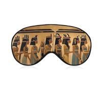 Masque de sommeil Women in Ancient Egypt avec sangle réglable, confortable et doux pour bloquer la lumière, léger et respirant pour homme et femme