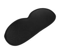 Masque de Sommeil Yeux 3d Noir à Mémoire de Forme | Bande Élastique Réglable, Design une Pièce, sans Pression, pour Camping et Sieste au Bureau