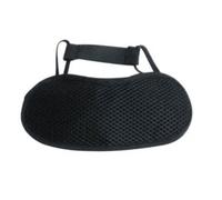 Masque de Sommeil Yeux en Bambou Charbon, Beige, Ajustable | Bandeau Élastique Très Souple, Occultation Lumière, Repos Relaxant, Voyages en Train ou Bus