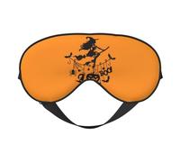 Masque de sorcière volante pour Halloween, confortable, sangle réglable, pour la sieste, le voyage, le camping, le yoga, la détente