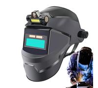 Masque de soudage Automatique - Véritable Casque de So udage des Couleurs, Grandes Verres de numériques de Zone visuelle | Talon de soud Age avec assombrissement Automatique, soud Age masquant Un