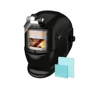 Masque De Soudage - Casque Solaire À Obscurcissement Automatique avec Lumière, Bouclier De Protection, Équipement De Tête Réglable | Capot De Sécurité, Ensemble Multi-pièces, pour Chantier De