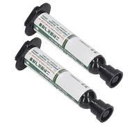 Masque de Soudure Durcissable aux UV 2 Secondes Séchage Rapide Polyvalent UV Masque de Soudure Encre Résistante aux Hautes Températures pour la Soudure (Blanc laiteux)