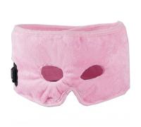Masque de soulagement des sinus, masque facial chauffant réglable à 3 vitesses pour la pression des sinus, coussin chauffant pour le visage USB en velours, coussin