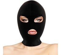 Masque de Soumission Bdsm Bouche et Yeux Noir
