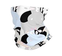 Masque de style bandeau, collection vache, bandeau de sport à motifs, adapté pour les voyages, le ski et le cyclisme.