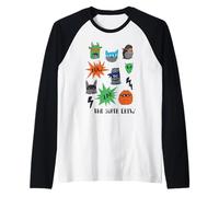 Masque de Super-héros Monster Crew Animaux Bande dessinée Manche Raglan