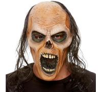 Masque De Tête De Zombie Horrifique Pour Adultes Avec Cheveux Par Smiffys