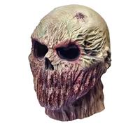 Masque de tête en latex d'Halloween - Masque | Horreur Halloween | Couvercle de cosplay de simulation effrayante | Forme de costume effrayant pour blagues, spectacles, B