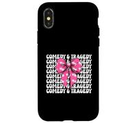 Masque de théâtre Dramatique Acteur théâtre Fille Maman comédie et tragédie Coque pour iPhone X/XS