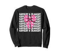 Masque de théâtre Dramatique Acteur théâtre Fille Maman comédie et tragédie Sweatshirt