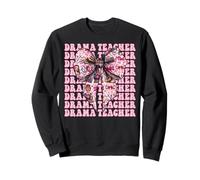 Masque de théâtre pour Enseignant théâtre Acteur Fille Maman Sweatshirt