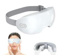 Masque de thérapie à la vapeur, défroisseur pour les yeux secs, machine à vapeur pour les yeux secs, 2 vitesses réglables, masque chaud et froid, soulage les cernes et détend l'esprit du corps
