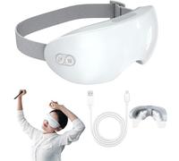 Masque de thérapie à vapeur Eyerelis, masque à vapeur chaud/froid réutilisable pour soulagement de la sécheresse oculaire, 2 niveaux réglables Smart Hot & Cold Steam Eye MA-SK (1 set)