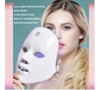 Masque de thérapie LED GlobalCareMarket avec 7 couleurs de traitement lumineux pour le visage, la beauté de la peau et la photograph