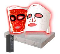 Masque de thérapie par lumière infrarouge VYM : haute puissance pour une peau éclatante ultra fine, rechargeable de luxe - Ligne blanche