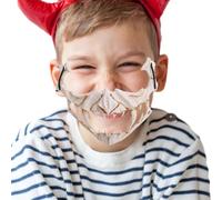 Masque De Visage Effrayant Pour Halloween Accessoires de Costume Réalistes | Masque d'Halloween Effrayant Pour Adultes Adolescents Performance Scénique Maison Hantée Fest