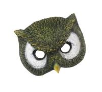 Masque de visage - PU Kids Owl Face Cover | Unique Animal Pattern Cosplay Props, Holiday Halloween Ówl Masque, Accessoire de costume pour Party Dress Up Fun Trick Treat F́ Çover