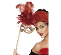 Masque De Yeux De Bal Masqué Baroque Deluxe Pour Fête Prom Fancy Smiffys