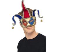 Masque De Yeux De Jester Pour Bal Masqué Pour Hommes Nouveau