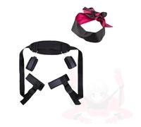 Masque de yoga et de méditation noir et rouge à double couleur, confortable et ajustable, bloquant la lumière, texture double face, pour adultes Masque pour les yeux noir et rouge contrasté, doux pour