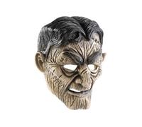 Masque de zombie en latex avec bouche mobile
