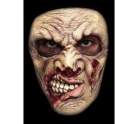 Masque de zombie gingival en latex - Demi-masque d'horreur pour adulte - Idéal également pour le carnaval, les fêtes à thème et horreur