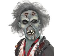 Masque de zombie masque de zombie pour les hommes d'horreur Halloween masque d'Halloween effrayant dégoût