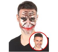 Masque - DEGUISE TOI - Transparent - Adulte - Sourire déchiré - Taille unique
