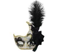 Masque Deguisement Dentelle Halloween Sexy Femme Venetian Masquerade Halloween Femme Sexy Masque Yeux Dentelle Loup Vénitien Costume Vénitien Couple Mascarade Bal Loup Noir Vénitiens En Avec Plume