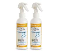 Masque Démêlant en Spray Sans Rinçage- à l'Acide Hyaluronique - 0% silicone - 97% d'ingrédients d'Origine Naturelle - 2 x 200ml