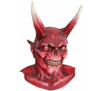 Masque démon rouge adulte Halloween