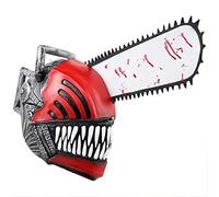 Masque Denji pour Chainsaw Man - Masque en latex Anime Denji Cosplay Halloween Party Accessoires de costume